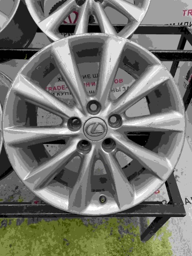 литье Лексус ориг 5*114.3 ЕТ54 8J  цо60.1 R17