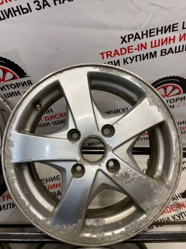 Диски литые R15	4*114,3	6J  ET46  ЦО 56,6