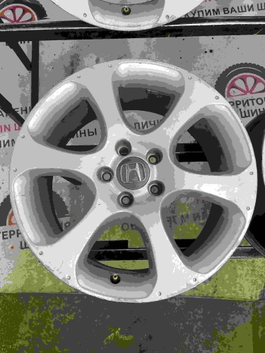 Литье Хонда R18 7.5J 5*114/3 ЕТ55 ЦО64.1