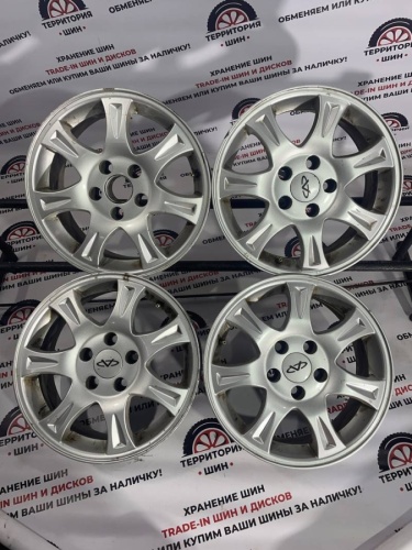 Литые Cherry  R16	5X114.3 цо60.1 ET33 6.5J