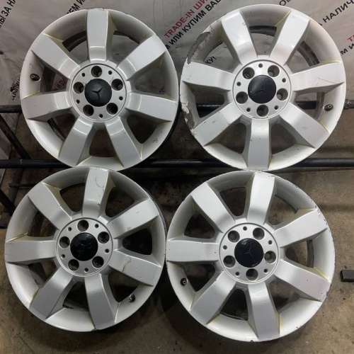 Литые диски мерседес R16	5Х112 ЦО66,6 6j ET46